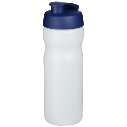 Bidon personnalisable de sport 650ml Baseline® Translucide et Bleu
